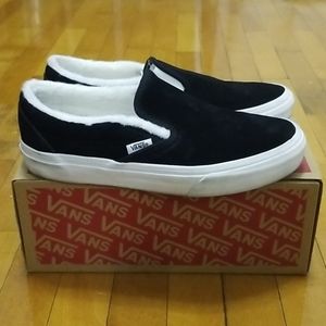 Vans Scotchgard Slip- On (faux fur lined)